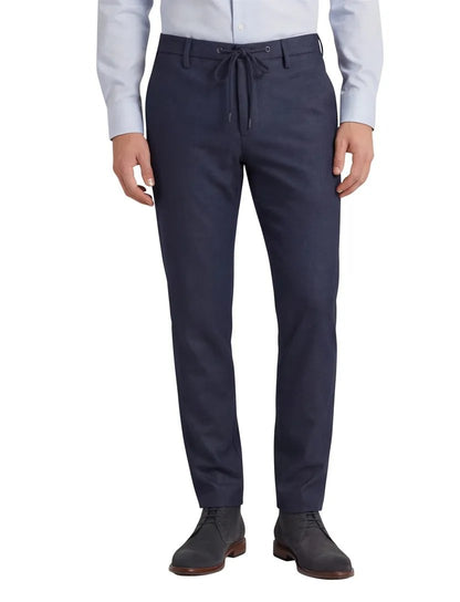 Alberto Jump Baumwollhose Herren dunkelblau
