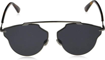 Christian Dior Sonnenbrillen (DiorSoRealPop KJ1IR) ruthenium dunkel - havana dunkel - grau