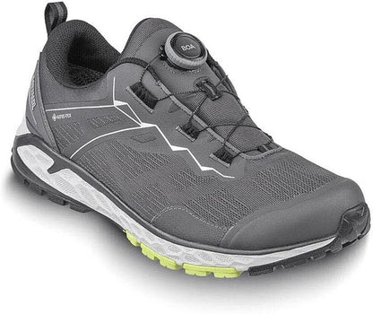 Meindl Power Walker 3.5 Boa Herren Wanderschuhe, Anthrazit Silber