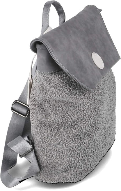 rieker H1386-42 Cityrucksack Damen Grau