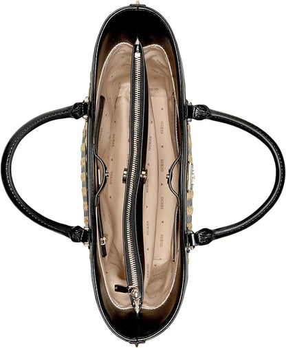 Shopper Atalia Schwarz, Beige