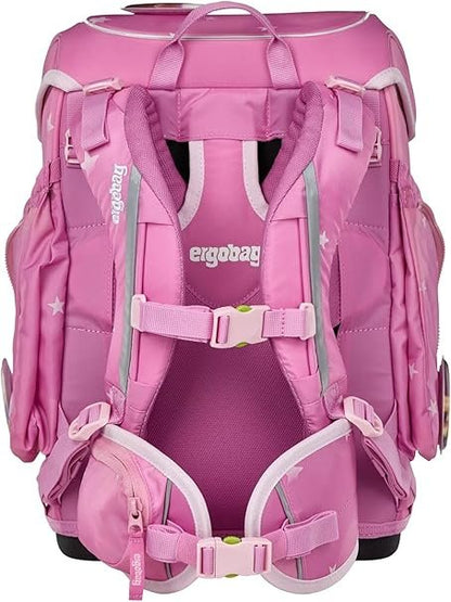 Schulrucksack Cubo Set 5tlg. WolkenzauBär Pink