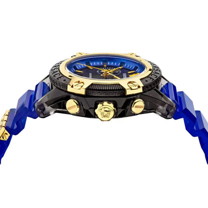 Versace Uhr Herren Icon Active Blau/Schwarz VEZ700521