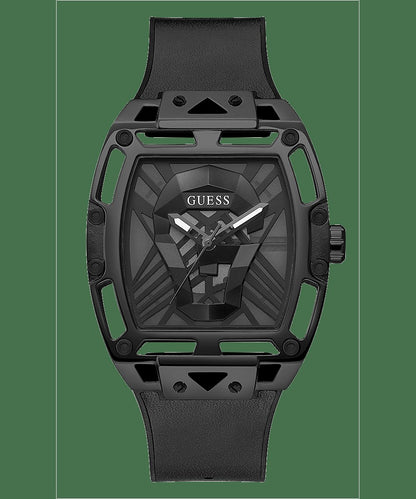 Guess Herren Armbanduhr Legend schwarz GW0500G2 44mm