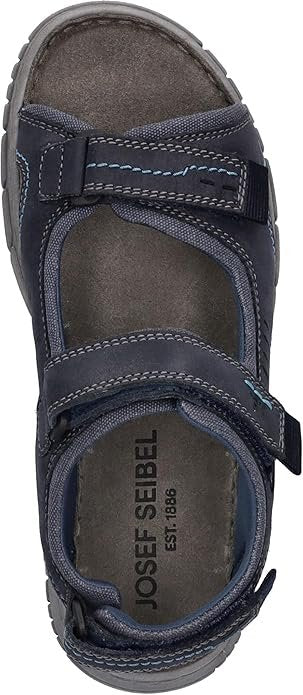 Josef Seibel Sportliche Sandalen Herren Blau