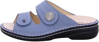 Finn Comfort Pantoletten Damen Hell_Blau