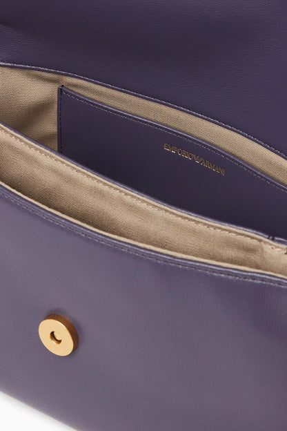 Emporio Armani Umhängetasche Damen Schultertasche Purple EW002925 AF17556 UA063