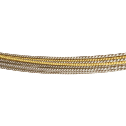 Ernstes Design Damen Drahtseil Halskette DS20-BI-42