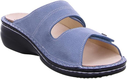 Finn Comfort Pantoletten Damen Hell_Blau