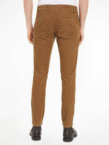 Tommy Hilfiger BLEECKER CHINO CORDUROY GMD, BROWN braun