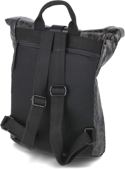 rieker H1426 Cityrucksack Damen Schwarz Grau