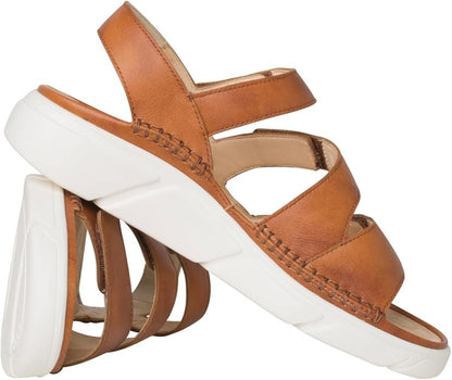Ganter Riemchen Sandalen Damen Cognac