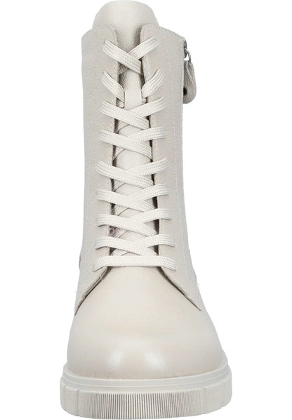 Remonte Schnür-Stiefeletten creme