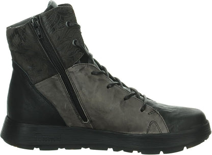 Think Schnür-Stiefelette Damen Schwarz