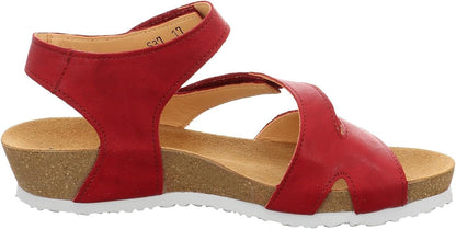 Think Komfort Sandale Damen Rot