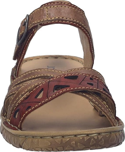 Josef Seibel Riemchen Sandale Damen Rot