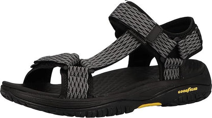 Skechers Outdoorsandalen Herren Schwarz