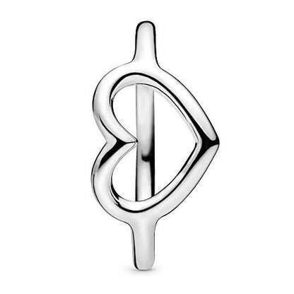 Pandora Damen-Partnerschaftsringe 925 Sterlingsilber mit '- Ringgröße 52 198613C00-52