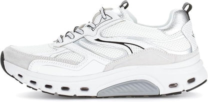 Gabor Sneaker Damen Weiß Silber
