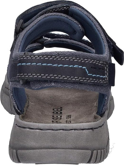 Josef Seibel Sportliche Sandalen Herren Blau
