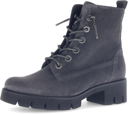 Gabor Schnür-Stiefelette Damen Schwarz