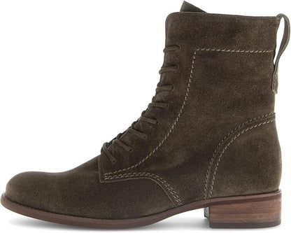 Gabor Schnür-Stiefelette Damen Oliv