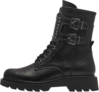 Tamaris Schnür-Stiefeletten Damen Schwarz