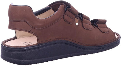 Finn Comfort Tunis Herren Komfort Sandalen, Braun Havanna