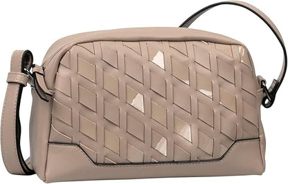 Umhängetasche Lilien Beige