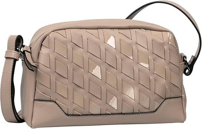 Umhängetasche Lilien Beige