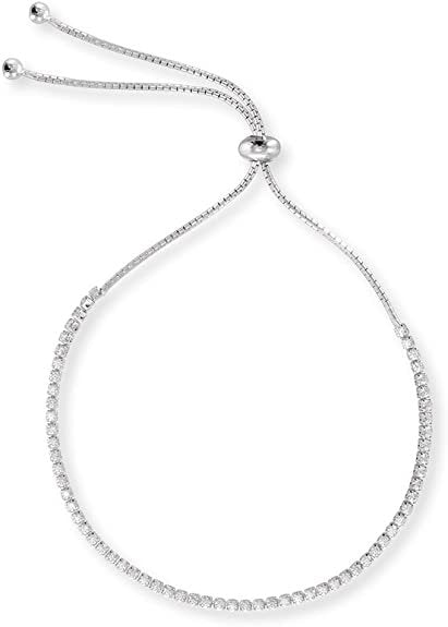 Engelsrufer Stella Armband für Damen 925er-Sterlingsilber Weiße Zirkonia Länge 16 cm + 2 cm