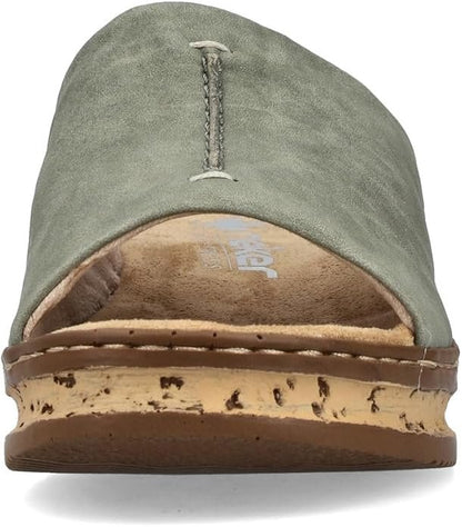 Rieker Pantolette Damen Grün