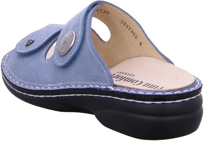 Finn Comfort Pantoletten Damen Hell_Blau