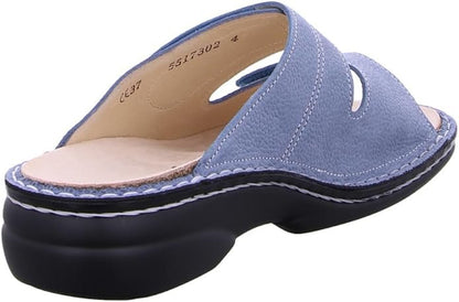 Finn Comfort Pantoletten Damen Hell_Blau