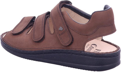 Finn Comfort Tunis Herren Komfort Sandalen, Braun Havanna