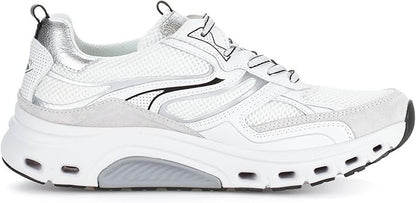 Gabor Sneaker Damen Weiß Silber