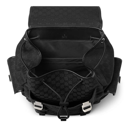 Gucci Rucksack Herren GG Canvas Large Backpack Schwarz 854740-FAFGK-1000