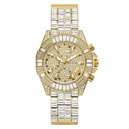 Guess Damen Multifunktionsuhr ICONIC 40th Anniversary Limited Edition Gold GW0812L2