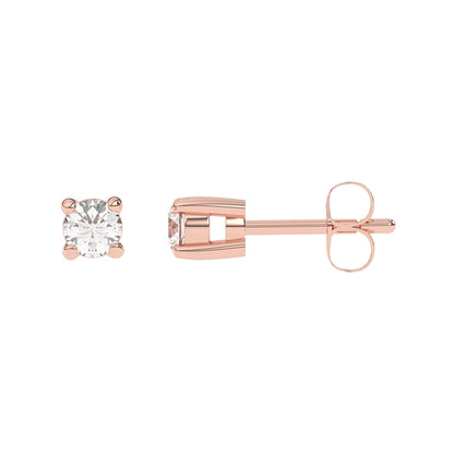 Felix Amar Ohrstecker 750er Gold 1 Karat VVS1