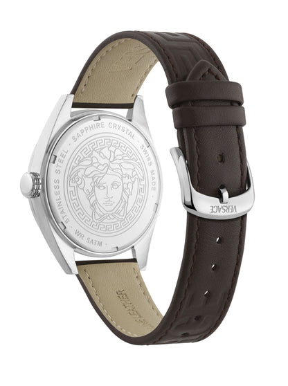 Versace Armbanduhr Herren Vekha Athletics Grün Braun VEKHA0125