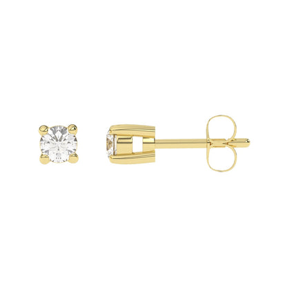 Felix Amar Ohrstecker 750er Gold 1 Karat VVS1