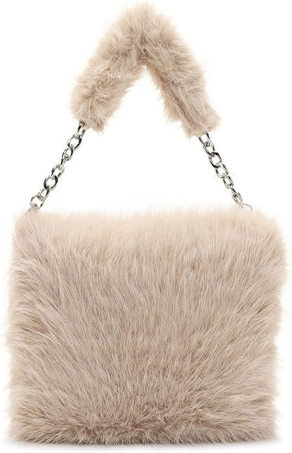Schultertasche Dominique 64761 Taupe